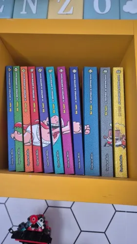 Coleção livro Capitão Cueca do 1 ao 11 em perfeito estado