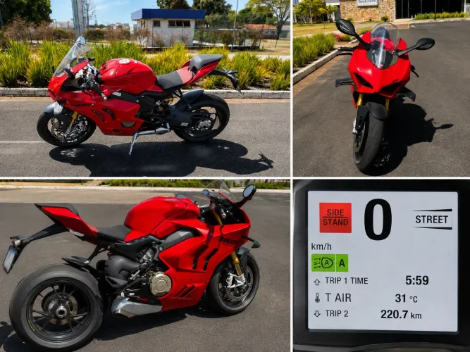 DUCATI PANIGALE V4 S | APENAS 220 KM | ESTADO DE ZERO