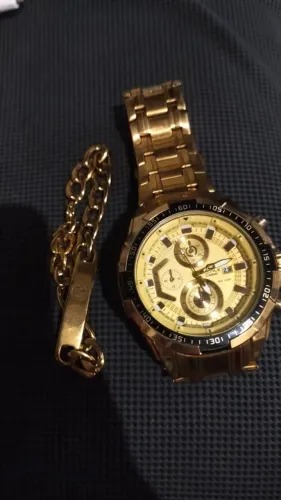 Kit relógio mais pulseira pegar havan ou posto Canaã