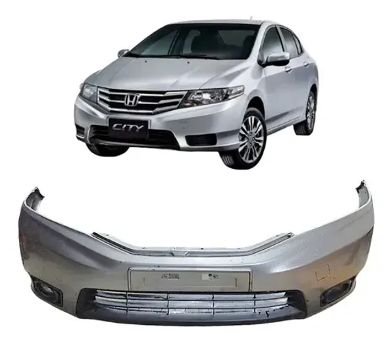 Parachoque Dianteiro Honda City 2011 2012 2013 Original Cinza