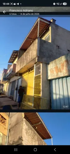 vendo um dúplex bem localizado loja em baixo com um sobrado em cima