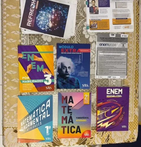 Material Estudo ENEM 2026 SAS, FTG e UMBETO MANNARINO MATEMÁTICA