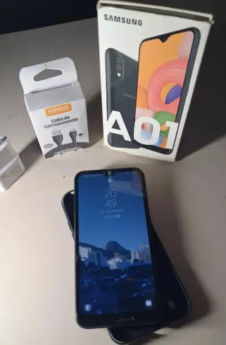 Samsung Galaxy a01 no preço pra sair rápido