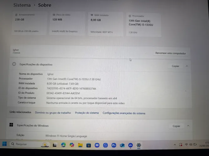 Galaxy Book 4 I5