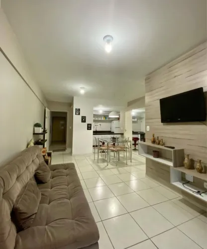 Apartamento Porteira Fechada na Ponta Verde, 2 Quartos, suíte, 63m²