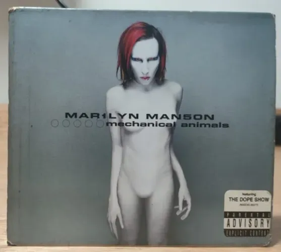 CD Marilyn Manson:  Mechanical Animals (1998, primeira prensagem importado)
