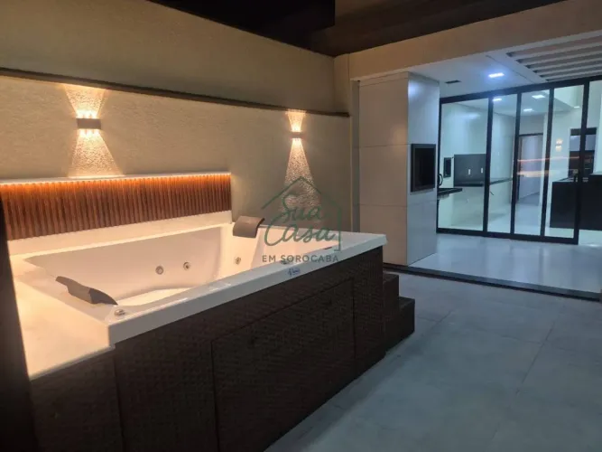 Casa com 3 dormitórios à venda, 145 m² por R$ 1.150.000 - Jardim Residencial Villagio Wane