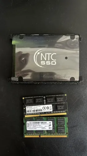 Kit de memórias ram + Ssd 120gb