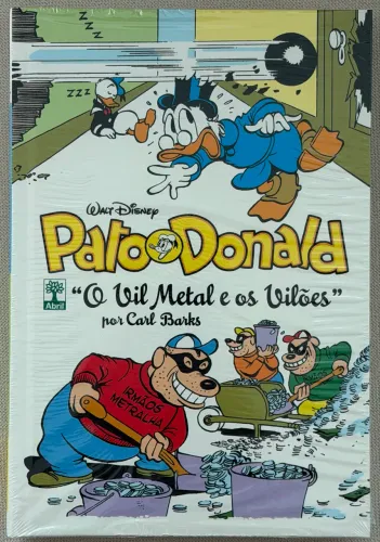 HQ PATO DONALD: O VIL METAL E OS VILÕES (COLEÇÃO CARL BARKS)