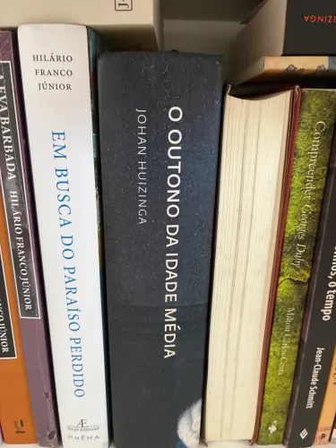O outono da idade média livro novo lacrado reservado