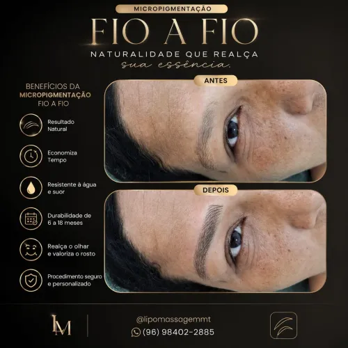 Micropigmentação de sobrancelhas 