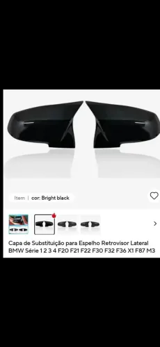 Capa retrovisor m bmw