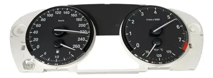 Velocímetro Painel Instrumentos Bmw X6 X5 2011 2012 Preto