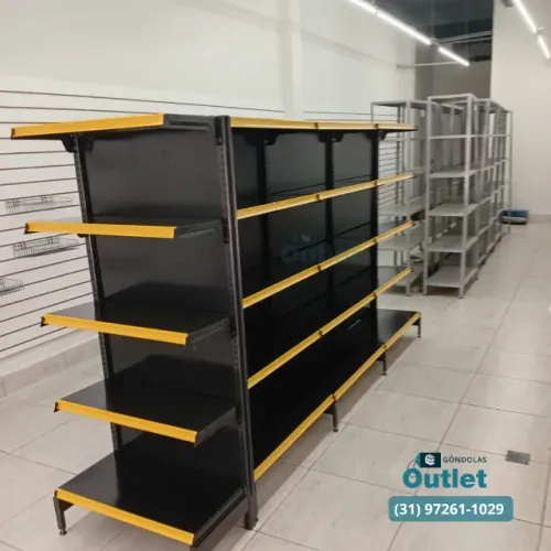 Prateleira de aço padrão e reforçada - Pronta Entrega