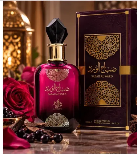 Perfume Árabe Sabah Al Ward Al Wataniah Feminino 100ml - Original