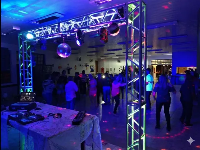 Som Dj luz e karaokê para festas e anjos