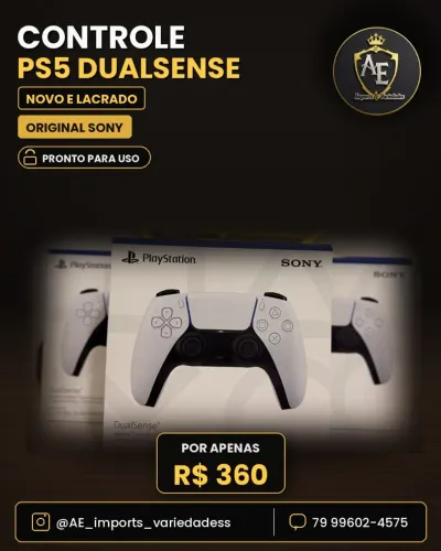 Controles ps5 Novos lacrados 