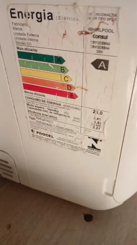 Ar condicionado cônsul 12000BTU