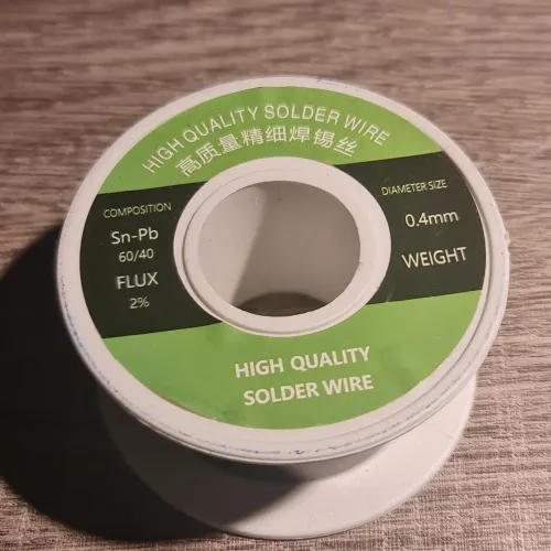 ROLO DE ESTANHO YAXUN 0.4 MM NOVO