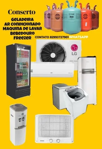 Assistência Técnica Refrigeração comercial e residencial 