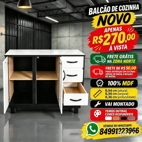 Compre nossos balcão de cozinha novo e de qualidade.