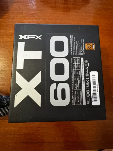 Fonte XFX 600w 80 Plus Bronze