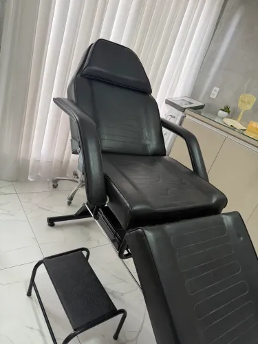 Estética MACA POLTRONA + Mocho sela + escadinha (cor preta) 