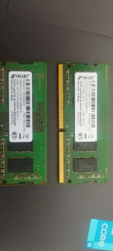 Memória RAM DDR4 2x4gb