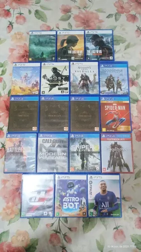 Lote de jogos de Playstation 5 ( Ps5 )