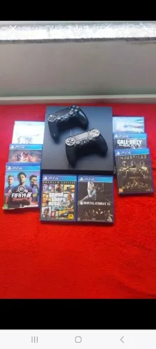 PS4 2 controles 6 jogos