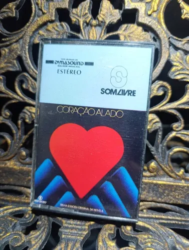 Cassete K7 Coração Alado (novela) RARIDADE