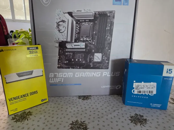 Kit i5 14600KF + 32GB Ram ddr5
