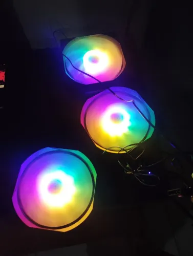 Fans RGB 120mm, novas