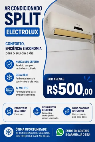 Estamos vendendo ar condicionado