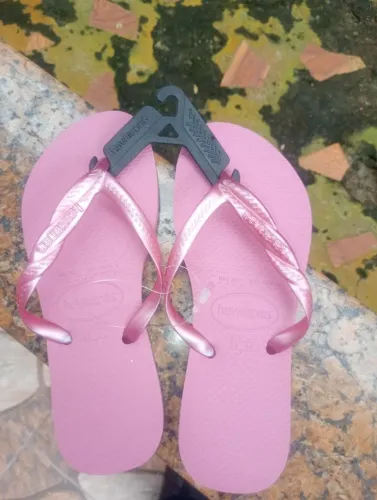 Havaianas rosa e verde fantasy 33/4