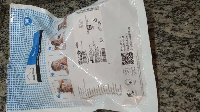 Máscara facial para CPAPS