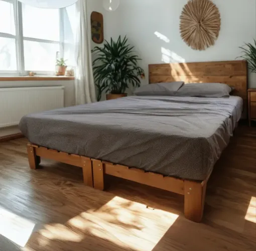 Base madeira cama queen modelo penafort
