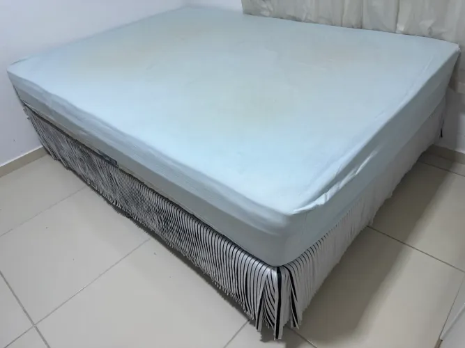 Cama box casal