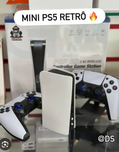Retrô Game Mini Ps5 20 mil jogos