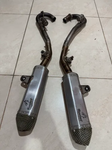Escapamento para crf 250r 2018 a 2022
