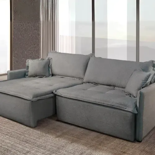 Sofá Cama Espaçoso 4 Lugares