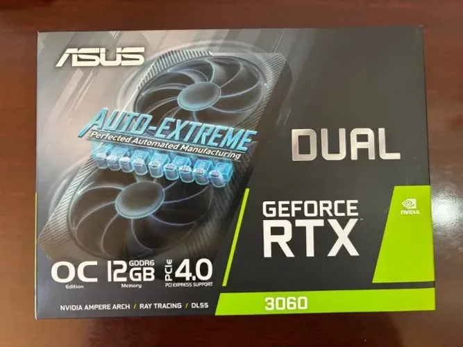 Placa de Vídeo Asus NVIDIA GeForce RTX 3060, 12GB