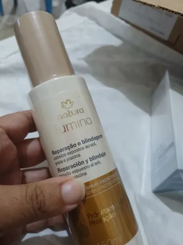 Spray Protetor Térmico Natura Lumina Reparação e Blindagem 150 ml Original Lacrado