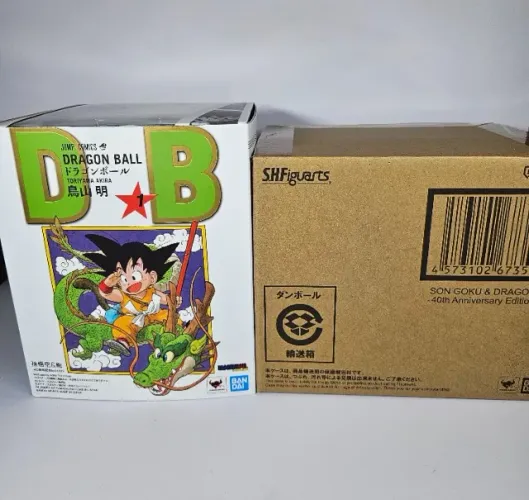 SON GOKU E DRAGAO 40TH SH FIGUARTS LACRADO