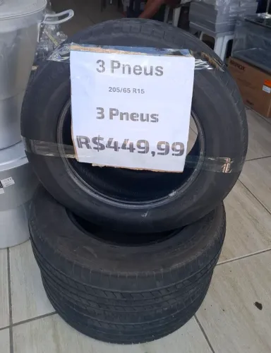 3 Pneus 205/65 R15