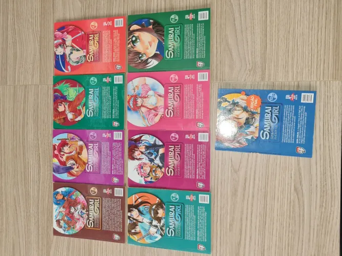 Coleção mangas Samurai Girl 9 volumes