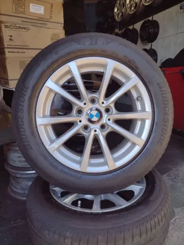 Roda aro 16 com pneu BMW