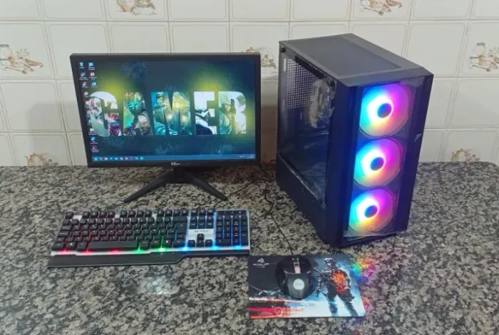 Gamer i5 - 8GB DDR4 - GF 4GB - SSD 480GB - LCD HDMI