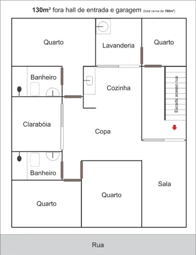 Apartamento 4 quartos-Cazeca