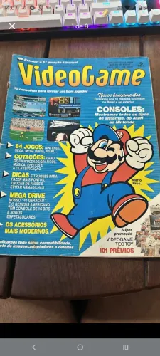 Revista Videogame número 1 a pioneira